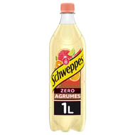 Schweppes zero agrumes 1l