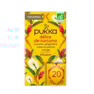 Pukka infusion bio délice de curcuma x20s - 36g
