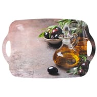 Plateau décor olives