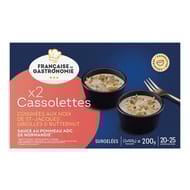 Fdg 2 cassolettes noix de st jacques butternut 200g