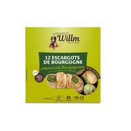 Wilmm 12 escargots de bourgogne préparés à la bourguignonne 89G