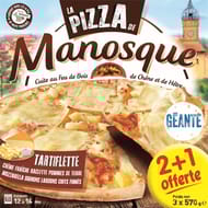 La pizza d emanosque pizza tartiflette  3X570g 2+1 offerte
