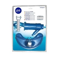 Aspirateur brosse demi-lune effet venturi + sac