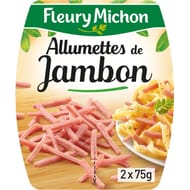 Fleury michon allumettes de jambon cuit 2x75g