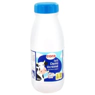 Cora lait bouteille demi écrémé stérilisé uht 50cl