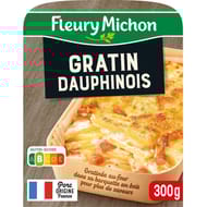 Fleury Michon gratin dauphinois jambon supérieur 300g