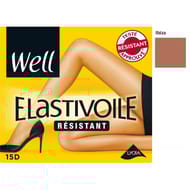 Collant transparent résistant élastivoile 15D Well IBIZA T1