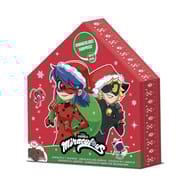 Miraculous calendrier de l'avent chalet de chocolat 150g + 1 jouet miraculous
