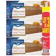 Delpierre filets de harengs fumés au bois de hêtre 600g