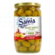 Samia olives verts pimentées 380g