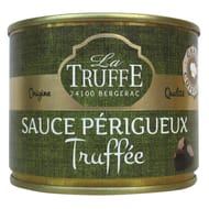La truffe sauce perigueux truffée 1,5% 2% jus de truffe boite 200g