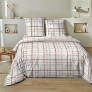 Parure drap240x290cm + drap housse 140x190cm + 2 taies 63x63cm victor flanelle