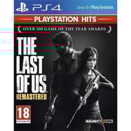 Jeu ps4  the last of us remastered hits
