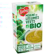 Liebig bio mouliné de légumes verts 1030g
