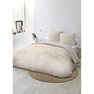 Parure housse de couette 260x240cm + 2 taies 63x63cm tufte ethnique