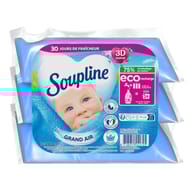 Soupline concentré assouplissant grand air 3x200ml