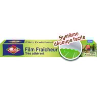Albal 70% ressources recyclées film fraicheur 20m
