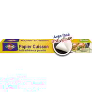 Albal papier cuisson en feuilles anti-adhérence face anti-glisse x 16 feuilles