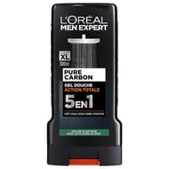 Men expert gel douche carbone 5en1 action totale total clean 300 ml