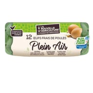 La nouvelle agriculture 12 oeufs pa tout calibre bleu blanc coeur