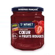 St mamet confiture coeur de fruits rouges 310g