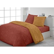 Parue drap plat micro frappée 240x290cm+drap housse 140x190xm+2 taies 63x63cm palmette