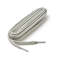 Lacet plat gris 120cm De Clermont