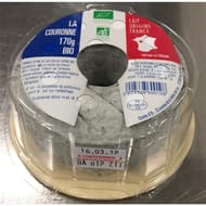 Couronne de touraine minicave bio 170g  lait de chèvre cru