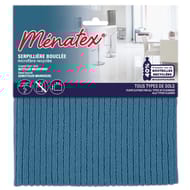 Menatex serpillère bouclée microfibre recyclée s/cav 45x50cm