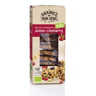 Graines de bon sens biscuit avoine et cranberry bio 150g