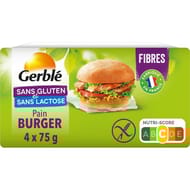 Gerblé pain burger sans gluten 300g