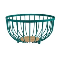 CORBEILLE CHROME FIL DIAM25CM DESIGN BRASILIA