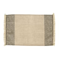 Set de table textile 48x29.5cm 70%polyester 30%coton 44gr design terre