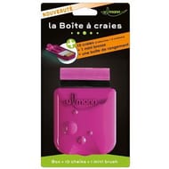 Boîte à craies pour 10 craies + 1brosse