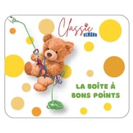 Boite bons points metal girafe