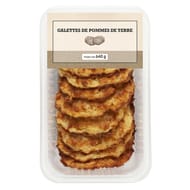 Galettes de pommes de terre, 8x80g