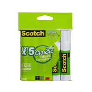 Scotch lot de 5 bâtons de colle 8 grammes