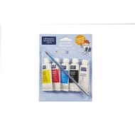 Lefranc & bourgeois carte de 5 tubes de gouache 20 ml + 1 pinceau