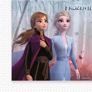 Serviettes x20 frozen 2 33x33cm