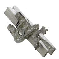 Pince marque place cerfs argenté 4.8 cm