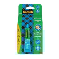Tube colle scotch transparente 30 ml sans solvant, pack 100% carton