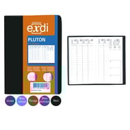 Exdi agenda 9x12.5 1 semaine sur 2 pages couverture plastique