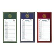 Exacompta calendrier mensuel perfore 410x200 12 feuillets