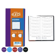Exdi agenda poche 88x170 janv/dec 1s/1p exdima