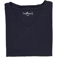 Tee shirt col v manches courtes coul basic gt homme MARINE XXXXL