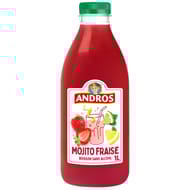 Andros boisson mojito fraise sans alcool 1l