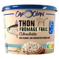 Cap océan thon et son fromage frais 140g