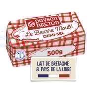 Paysan Breton beurre moulé demi-sel 500g