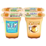 Les 2 Vaches flan bio 4x100g