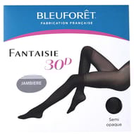 Collant jambières 30D Bleuforet AR5 NOIR T2-3